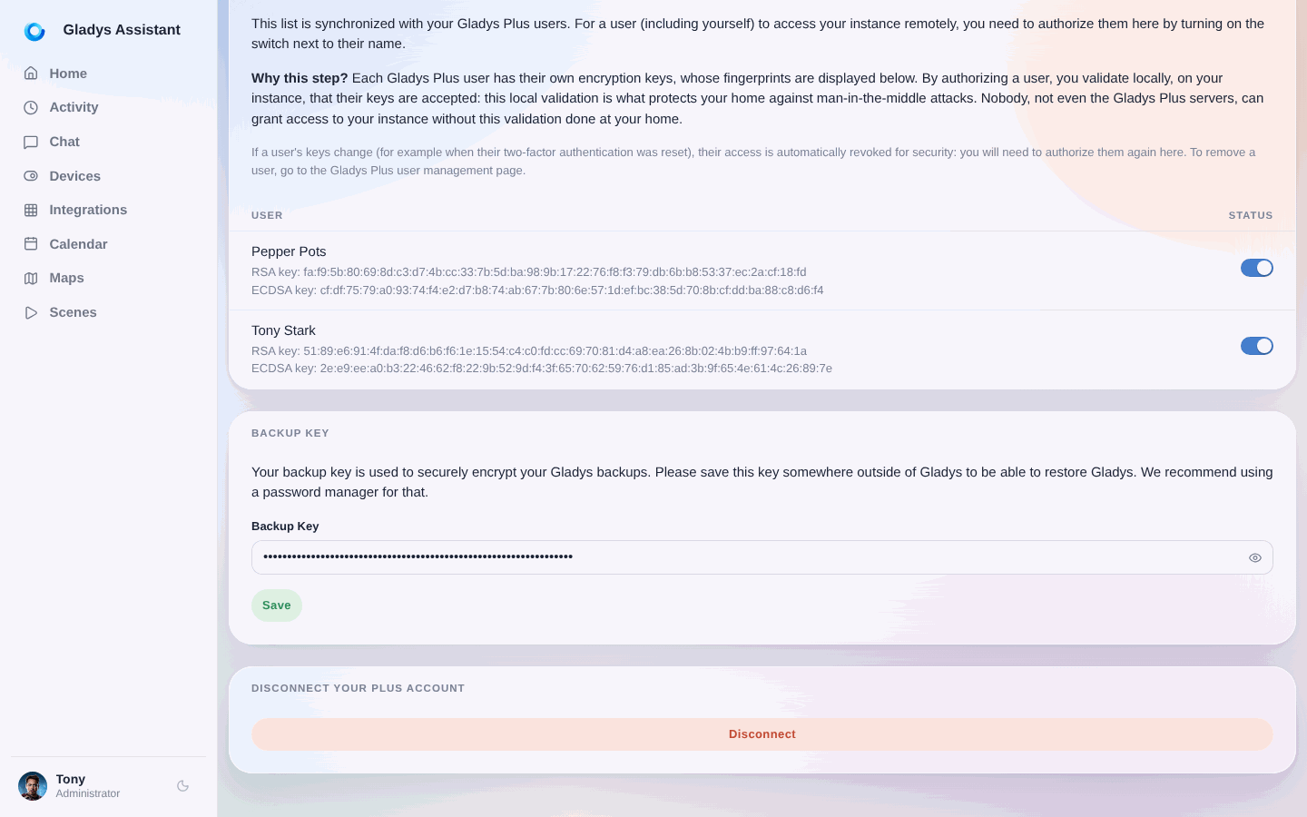 Authorize a remote user locally