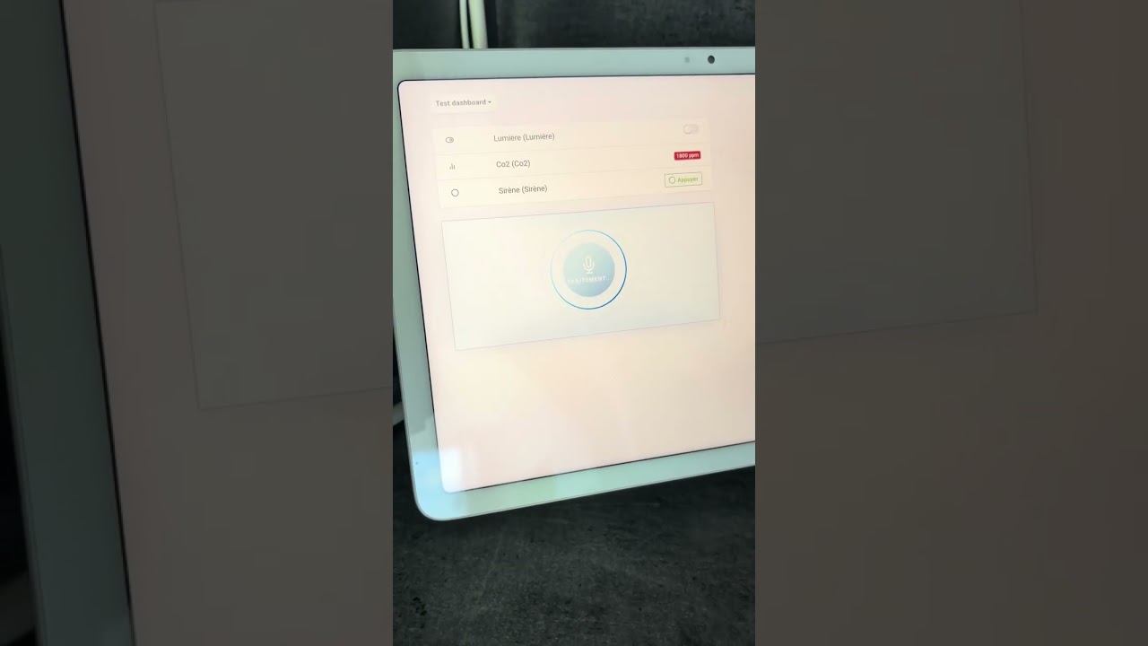 Voice Assistant widget demo