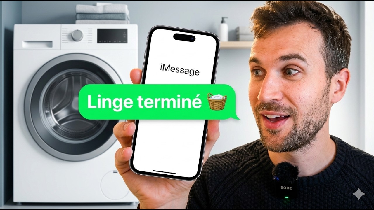Comment rendre n'importe quel lave-linge intelligent